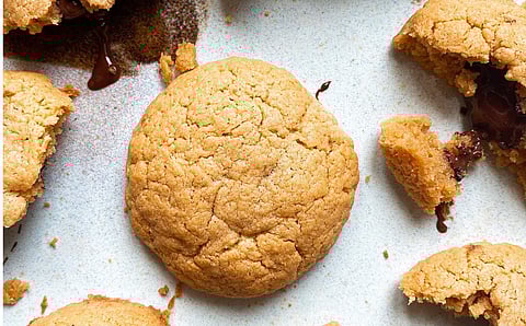 Gluten-free lava cookies