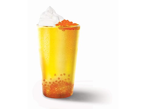 Mango popper frap