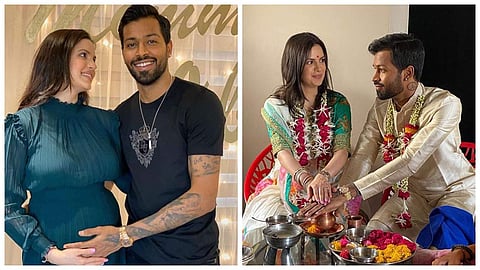 Hardik Pandaya and Natasha