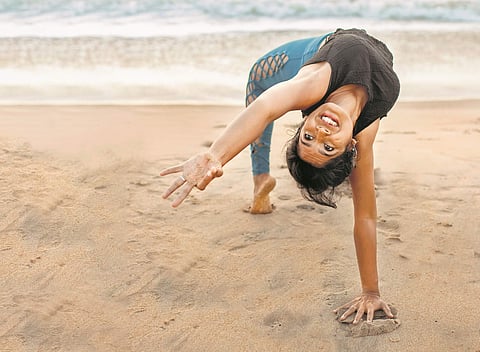 Rohini Manohar, founder of Chennai Yoga Studio
