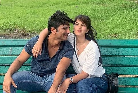 Sushant Singh Rajput and Rhea Chakraborty