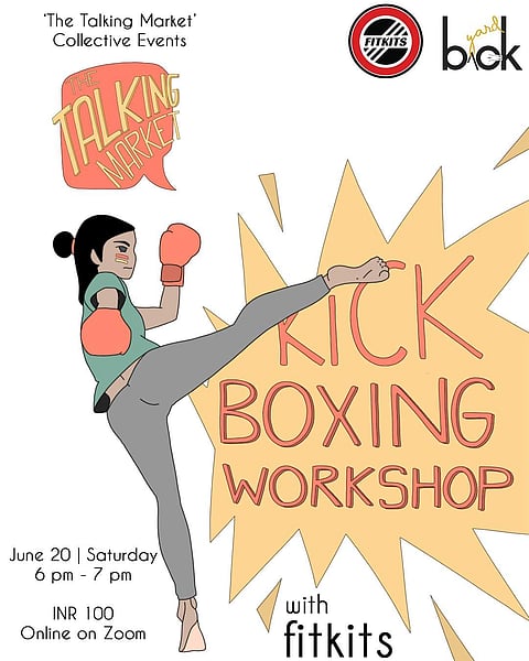 Kickboxing workshop by backyard