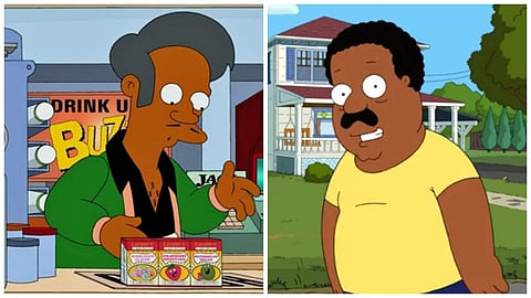 Apu and Cleveland