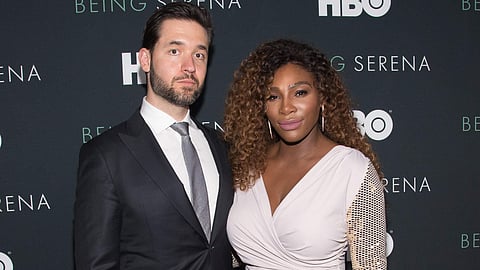 Alexis Ohanian with wife Serena Williams
