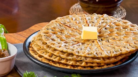 Garlic Khoba Roti by Chef Akshraj Jodha