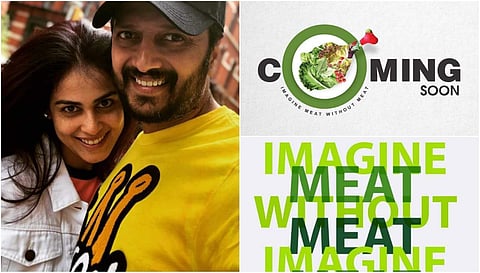 Bollywood couple Genelia and Riteish Deshmukh have turned entrepreneurs with Imagine Meats, a plant-based meat products company.