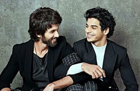 Shahid Kapoor and Ishaan Khattar