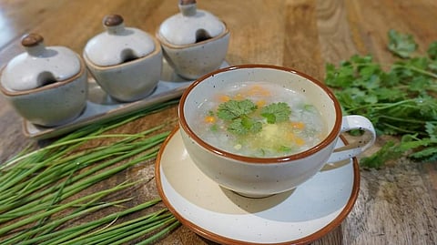 Lemon Coriander Soup
