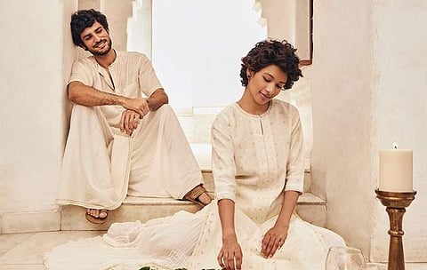 Malhar, Fabindia’s festive collection offers contemporary silhouettes in handwoven fabrics