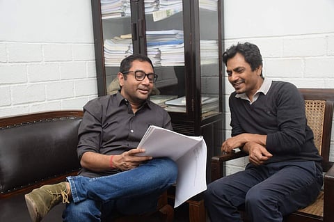 Kushan Nandy with Nawazuddin Siddiqui