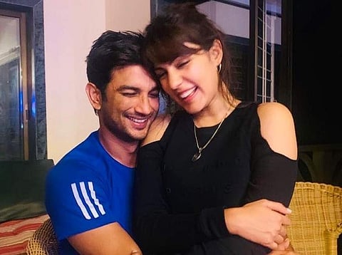 Sushant and Rhea (IANS)