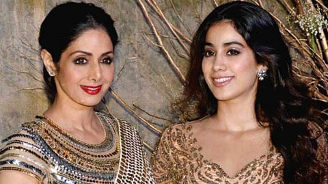 Sridevi with Janhvi Kapoor