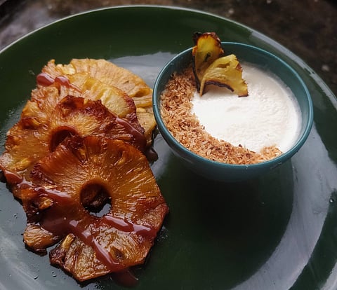 Toasted Coconut Semifreddo