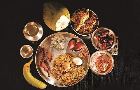 South Indian Non-veg Meals