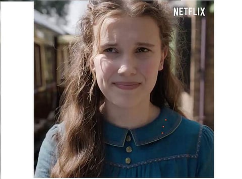 Millie as Enola Holmes