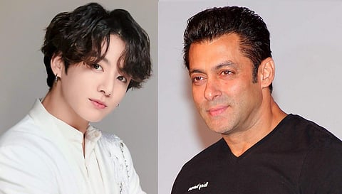 Jungkook and Salman Khan