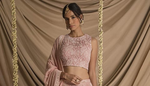 Anjul Bhandari’s A/W 2020 collection, Ilaria, celebrates the women artisans of Lucknow