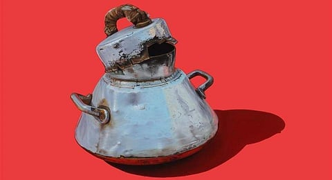 Anjaneyulu G, Untitled, Oil on Canvas, 48 x 48 inches, 2020