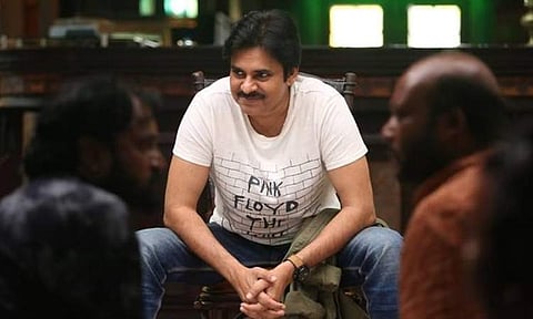 Pawan Kalyan in a candid shot. Image Courtesy: Internet