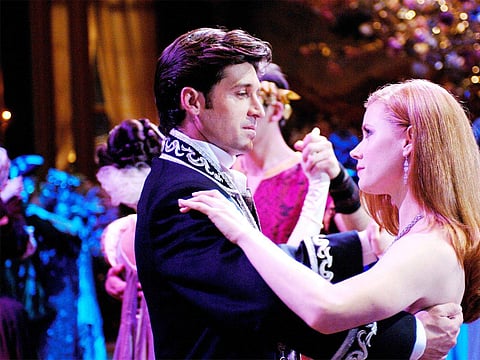 Patrick Dempsey and Amy Adams in a still from the film. Image courtesy: Internet