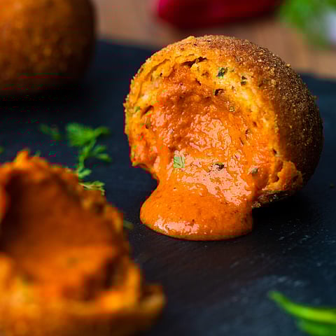 Butter Chicken Bombs