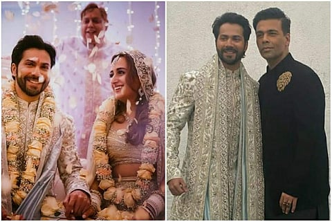As Varun Dhawan tied the knot with Natasha Dalal, an emotional Karan Johar recalled his first meeting with the actor