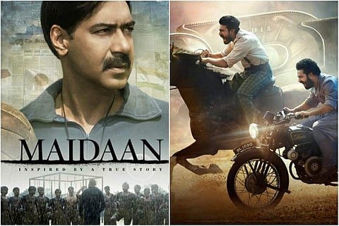 Both Maidaan and the much-hyped RRR have confirmed their release on October 13 this year