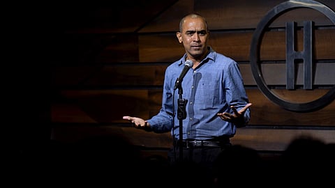 Rajashekar Mamidanna during a live set