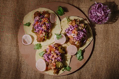 Baja fish tacos