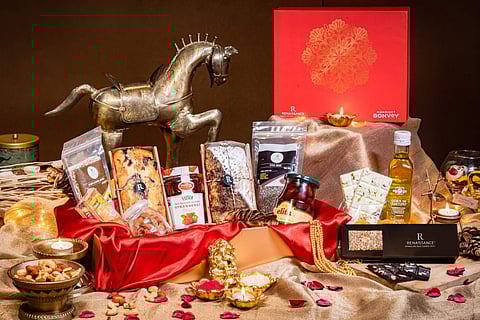 Gift hamper by Renaissance Bengaluru Race Course Hotel