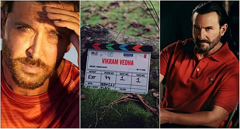 The Hindi remake of Vikram Vedha stars Hrithik Roshan and Saif Ali Khan