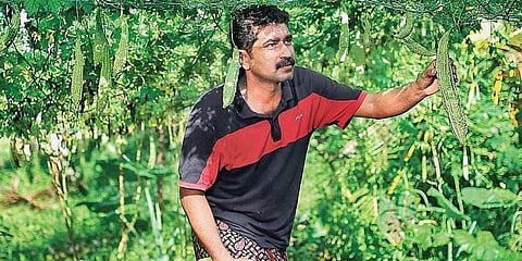 Satheesh M from Alappuzha in Kerala. (Photo| EPS)