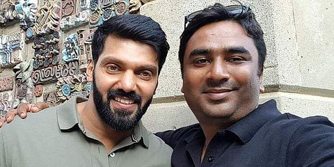 Arya teams up with Shakti Soundar Rajan