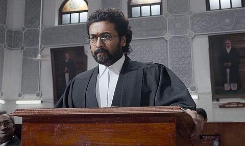 A still of Suriya from Jai Bhim