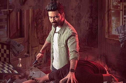 Dhanush from Maaran's first look poster