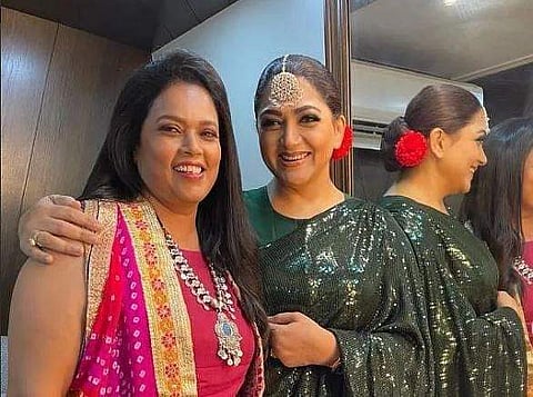 choreographer Brinda and Khushbu Sundar