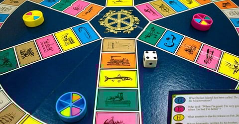 Trivial Pursuit table game