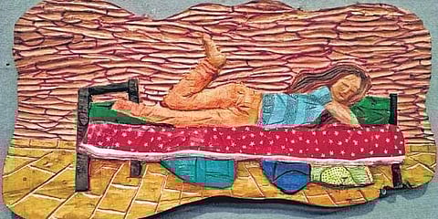 Helna Merin Joseph’s artworks portray the multitude of questions troubling a woman artist.