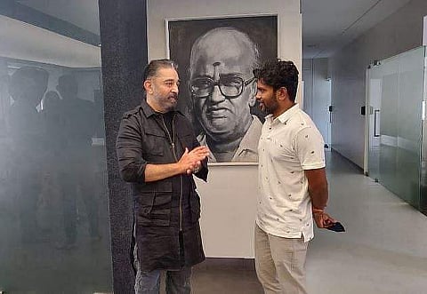 Kamal Haasan with Pa Ranjith