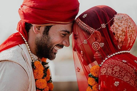The newly-wed couple Rajkummar Rao and Patralekhaa