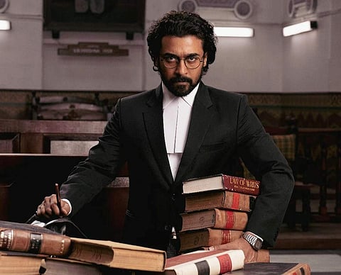 A still of Suriya from Jai Bhim