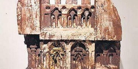 An untitled work by artist Sangam Vankhade.