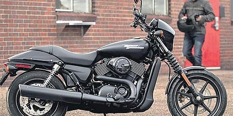 A Harley Davidson