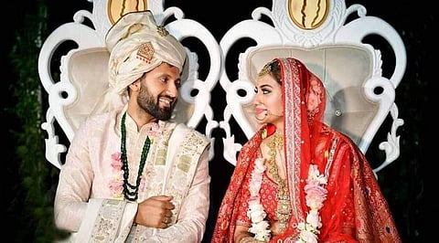 Nusrat Jahan and Nikhil Jain