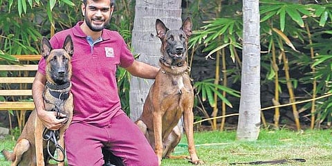 K9 School founder and professional dog trainer Adnan Khan
