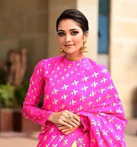 Susmita Chatterjee wearing House of Masaba