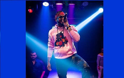 King at one of her shows