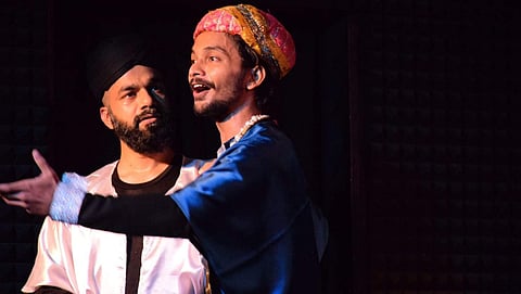 A still from the play Golakonda