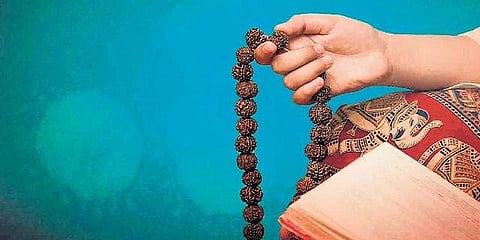 Representational image of chanting