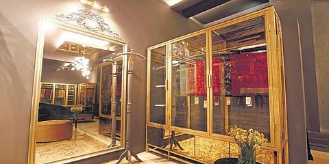 Shanti Benaras store in Delhi's Mehrauli Area.